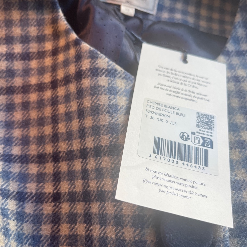 BLANCA JACKET - SÉZANE X MDLO  NWT - Picture 5 of 5